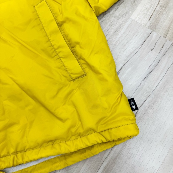 VANS Torrey Jacket Men’s Raincoat Yellow Sz Lg - Picture 6 of 8